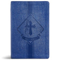 KJV Kids Bible, Royal Blue Leathertouch