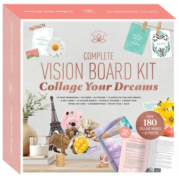 Complete Vision Board Kit Collage Your Dreams
