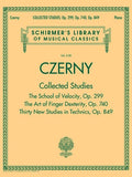 Czerny: Collected Studies - Op. 299, Op. 740, Op. 849: Schirmer Library of Classics Volume 2108