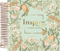 NLT Dayspring Inspire Illustrating Bible, Filament Enabled (Spiral Bound, Mint Floral Garden)