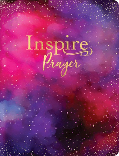 Inspire Prayer Bible Giant Print Nlt, Filament Enabled (Leatherlike, Purple): The Bible for Coloring & Creative Journali
