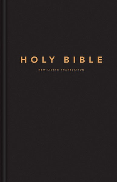 NLT Large Print Pew Bible (Hardcover, Black)
