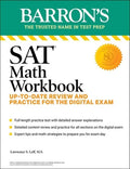 SAT Math Workbook: Up-To-Date Practice for the Digital Exam