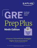 GRE Prep Plus, Ninth Edition (2026): Includes 6 Practice Tests, 1500+ Practice Questions + Online Access to a 500+ Quest