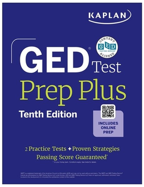 GED Test Prep Plus, Tenth Edition (2026): Includes a Diagnostic Pretest, 2 Full Length Practice Tests, 1000+ Practice Qu