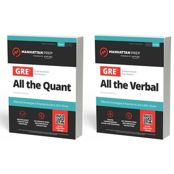 All the GRE: Effective Strategies & Practice from 99th Percentile Instructors