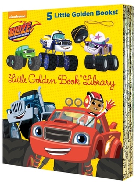 Blaze and the Monster Machines Little Golden Book Library -- 5 Little Golden Books: Five of Nickeoldeon's Blaze and the 