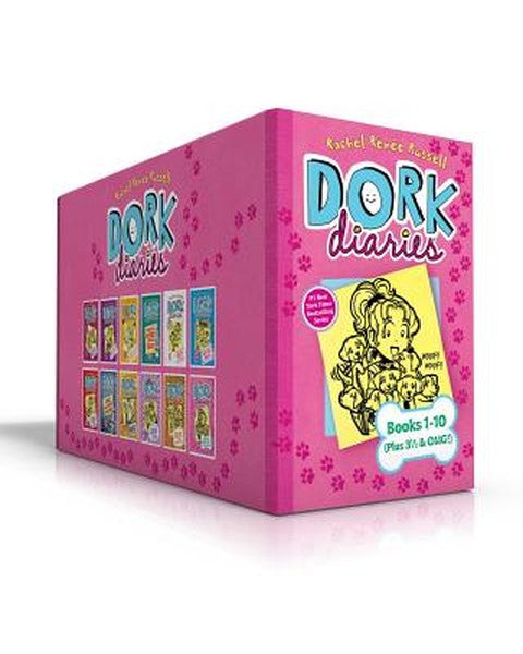 Dork Diaries Books 1-10 (Plus 3 1/2 & Omg!) (Boxed Set): Dork Diaries 1; Dork Diaries 2; Dork Diaries 3; Dork Diaries 3 