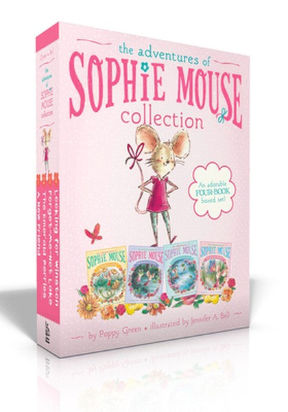 The Adventures of Sophie Mouse Collection (Boxed Set): A New Friend; The Emerald Berries; Forget-Me-Not Lake; Looking fo
