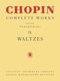 Waltzes: Chopin Complete Works Vol. IX (Chopin Complete Works 9) - Classical Piano Sheet Music Boo