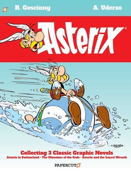 Asterix Omnibus Vol. 6: Collecting Asterix in Switzerland, the Mansions of the Gods, and Asterix and the Laurel Wreath