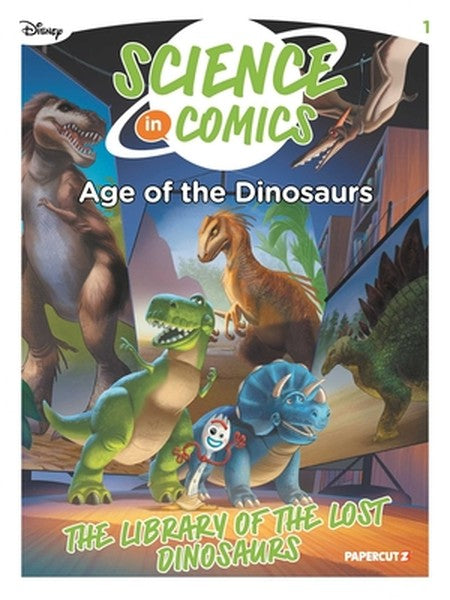 Disney Science in Comics: Age of the Dinosaurs: The Library of the Lost Dinosaurs