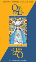 Quick & Easy Tarot: 78-Card Deck with Upright and Reversed Meanings Printed on Each Card, Beginner-Friendly, Universal W