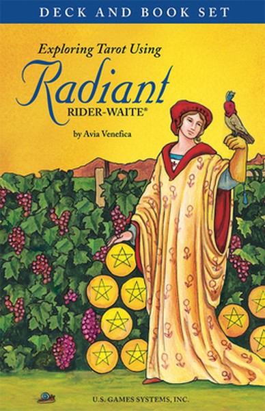 Exploring Tarot Using Radiant Rider-Waite(r) Deck & Book Set: Beginner-Friendly Starter Set, Complete 78-Card Radiant Ri