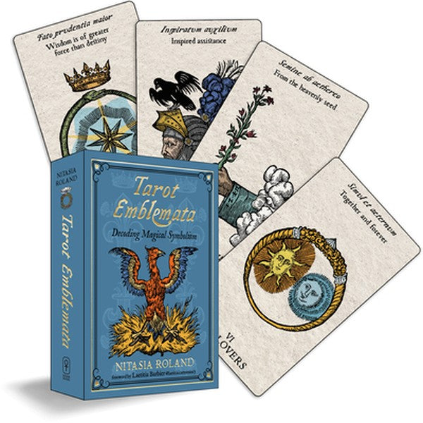 Tarot Emblemata: Decoding Magical Symbolism (83 Full-Color Cards and 192-Page Guidebook)
