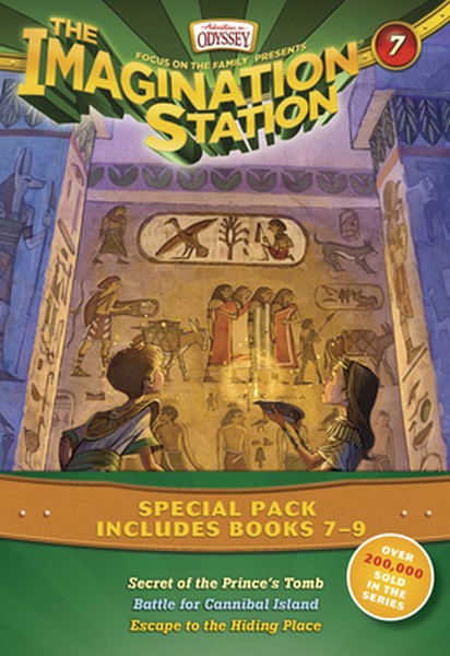 The Imagination Station Special Pack, Books 7-9: Secret of the Prince's Tomb/Battle for Cannibal Island/Escape to the Hi