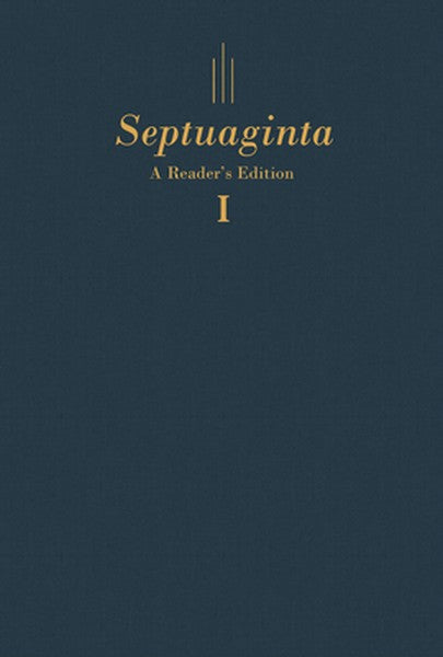 Septuaginta: A Reader's Edition, Hardcover (2 Vols)