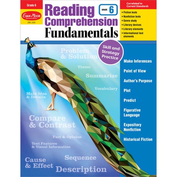 Reading Comprehension Fundamentals, Grade 6