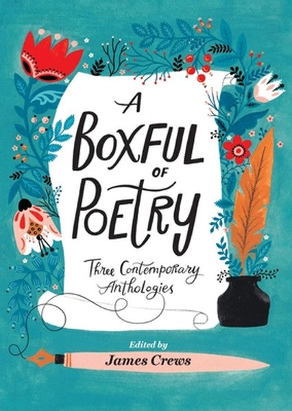 A Boxful of Poetry: Three Contemporary Anthologies with Four Illustrated Poem Cards; How to Love the World, the Path to 