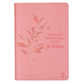 Devotional Bible NLT for Women (Faux Leather, Pink)
