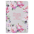 Devotional Bible NLT for Women (Faux Leather, Floral)