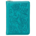 KJV Bible Compact (Faux Leather, Teal W/Zipper)