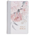 KJV Bible Deluxe Gift (Faux Leather, Floral Printed W/Zipper)