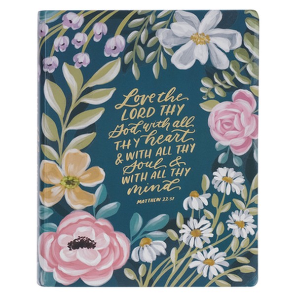 KJV Note-Taking Bible Large Print (Faux Leather Love the Lord Matt. 22:37)