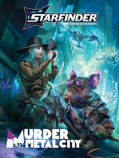 Starfinder Murder in Metal City Deluxe Adventure