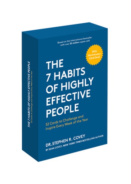 7 Habits of Highly Effective People- Card Deck: 30th Anniversary Card Deck (the Official 7 Habits Card Deck)