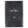 KJV Bible Giant Print Full-Size (Faux Leather, Midnight Blue)