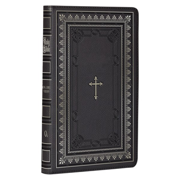 KJV Bible Deluxe Gift (Faux Leather, Black)