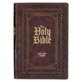 KJV Bible Super Giant Print (Faux Leather, Burgundy)
