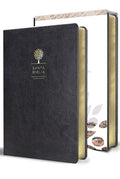 Biblia Reina Valera 1960 Letra Grande. Símil Piel Color Negro, Tamaño Manual / Spanish Holy Bible Rvr 1960. Handy Size, 
