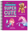 Brain Games - Sticker by Letter: Super Cute - 3 Sticker Books in 1 (30 Images to Sticker: Playful Pets, Totally Cool!, M