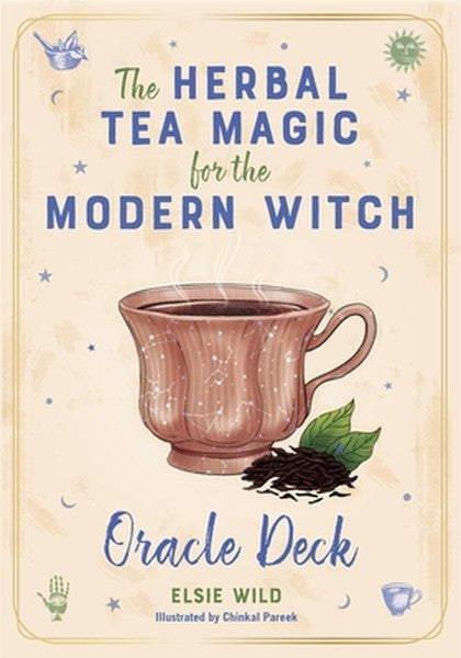 The Herbal Tea Magic for the Modern Witch Oracle Deck: A 40-Card Deck and Guidebook for Creating Tea Readings, Herbal Sp