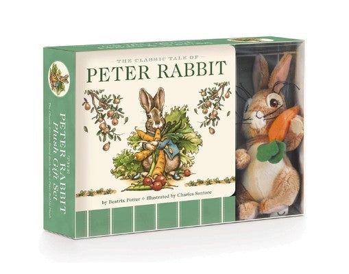 The Peter Rabbit Plush Gift Set (the Revised Edition): Includes the Classic Edition Board Book + Plush Stuffed Animal To