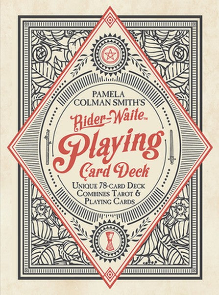 Rider Waite Playing Card Deck: 78-Card Poker Deck, Illustrated with Pamela Colman Smith Rider-Waite Tarot Images, Combin