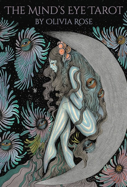The Mind's Eye Tarot: 78 Borderless Gilt-Edged Cards, Linen Finish, Dreamy Artwork by Artist Olivia Rose, 172-Page Illus