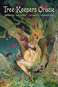Tree Keepers Oracle: 44 Gold Gilt-Edged Cards, Intricate Nature-Themed Artwork by Stephanie Law, 108-Page Full-Color Gui