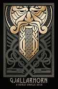 Gjallarhorn: A Norse Oracle Deck: Deluxe Set, 62 Gilt-Edged Oracle Cards, 80-Page Hardcover Book, Gold Foil Accents, Nor