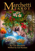 Marchetti Tarot: 78-Card Tarot Deck with 116-Page Illustrated Guidebook - Mythology, Emotion, and Theatrical Storytellin