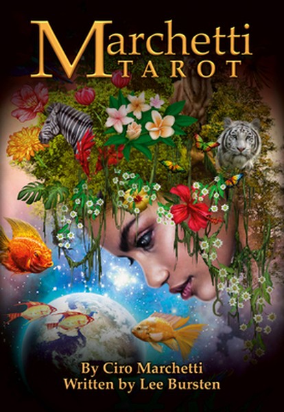 Marchetti Tarot: 78-Card Tarot Deck with 116-Page Illustrated Guidebook - Mythology, Emotion, and Theatrical Storytellin