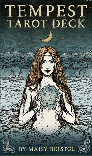 Tempest Tarot Deck: 78-Card Tarot Deck with Nautical Themes - Oceanic Archetypes, Mythic Creatures, Intuition, and Self-