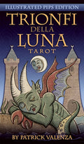 Trionfi Della Luna Tarot: Fully Illustrated 78-Card Tarot Deck Inspired by Marseilles Style Tarot, Includes 68-Page Book