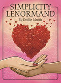 Simplicity Lenormand: Beginner-Friendly 41-Card Lenormand Deck with Keywords on Cards, Includes 132-Page Guidebook with 