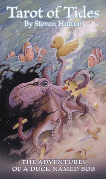 Tarot of Tides: The Adventures of a Duck Named Bob--Unique 78-Card Tarot Deck and 164-Page Guidebook, Imaginative Storyt