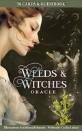 Weeds & Witches Oracle Deck: 50 Cards with Lush Collage-Style Art, Guiding Messages from Witches and Wildflowers, Includ