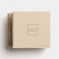 Niv, Spiral-Bound Illustrating Bible: The Gospels, Leathersoft Spiral, Tan: Draw, Write, and Reflect Your Way Through Sc