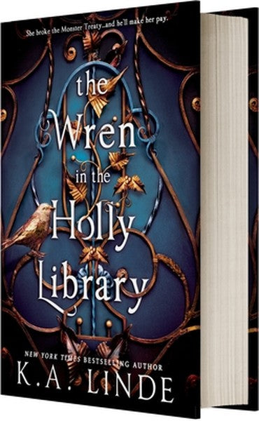 The Wren in the Holly Library (Standard Edition): An Enemies-To-Lovers Romantasy in a Post-Monster-War New York City